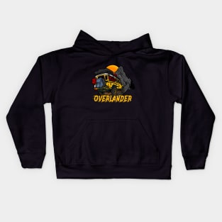 Land Cruiser Adventure Seeker - Yellow Kids Hoodie